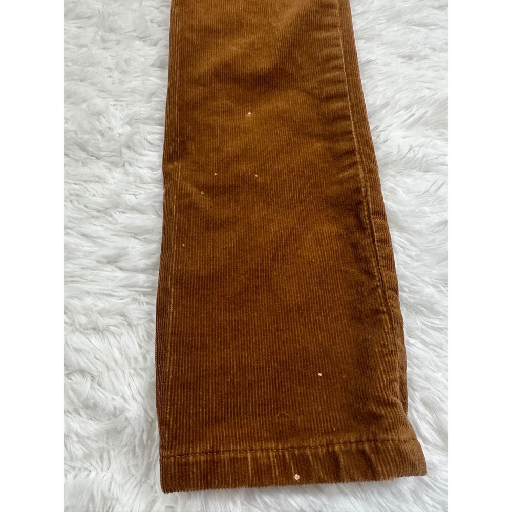 Patagonia Women Brown Organic Cotton Corduroy‎ Slim Straight Pants Size 25 - Picture 3 of 6